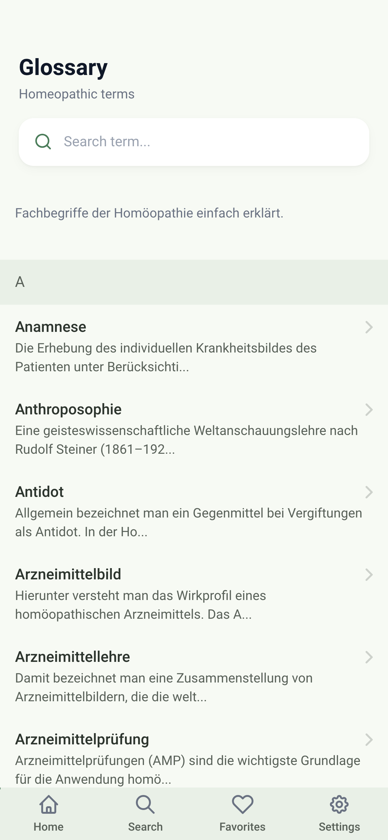 Glossary