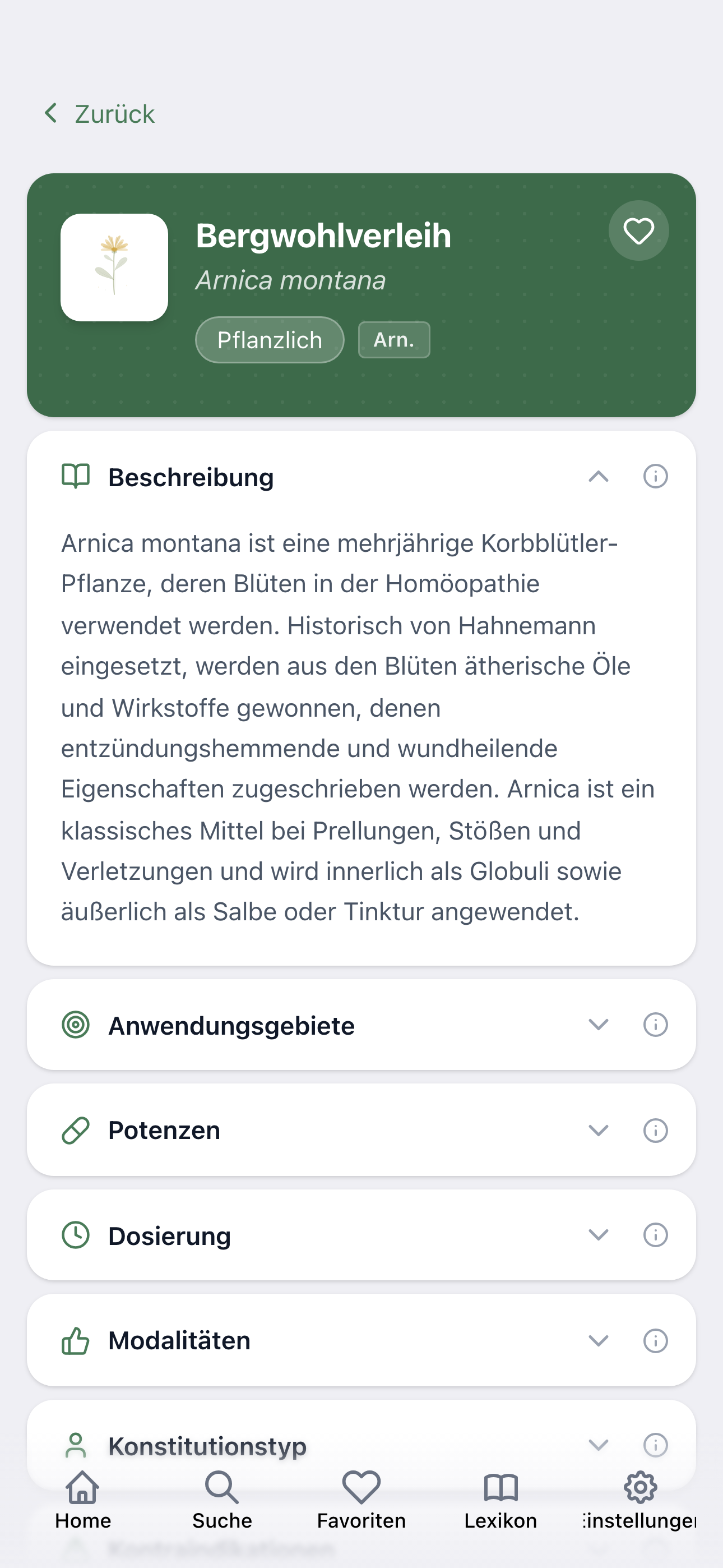 Mittel-Detailseite